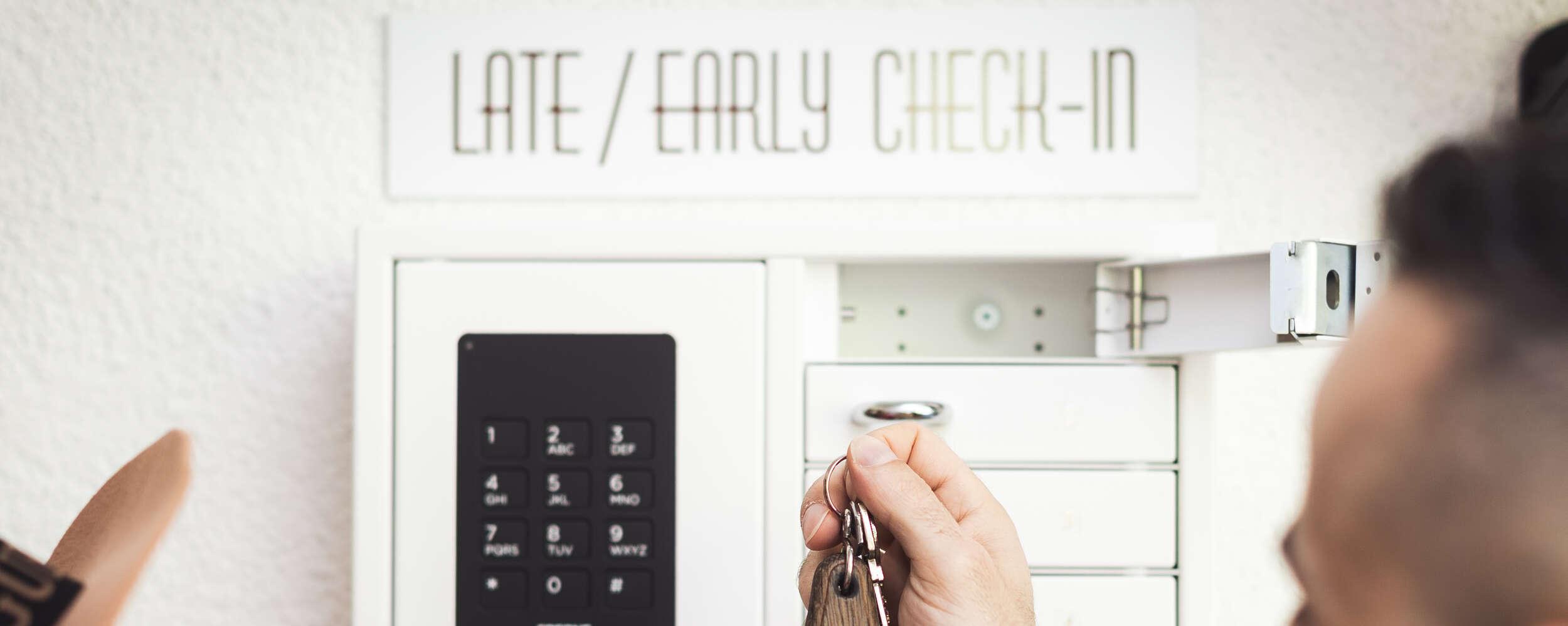Early- und Late-Check-In Keybox