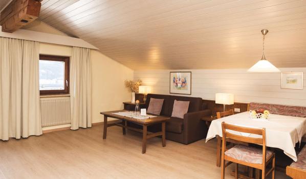 Ferienwohnungen Wohnzimmer